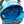 Laden Sie das Bild in den Galerie-Viewer, Backpack Rucksack Melted Bubbles Blue Detail