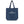 Laden Sie das Bild in den Galerie-Viewer, Blue Denim Tote Bag mit Logo Poppi & Peaseblossom hängend