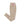 Laden Sie das Bild in den Galerie-Viewer, dehnbare Joga Leggings in Farbe Sand mit kunstvollem Blumen-Aufdruck, flach liegend, Bein gefaltet