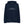 Laden Sie das Bild in den Galerie-Viewer, Kapuzenpullover mit Aufdruck Poppi& Streetwear in Farbe Navy, flach liegend von vorne