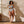 Laden Sie das Bild in den Galerie-Viewer, Frau im grauen Bikini mit Kunstdruck von vorne