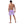 Laden Sie das Bild in den Galerie-Viewer, Mann in pinker Badeshorts von hinten