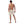 Laden Sie das Bild in den Galerie-Viewer, Mann in brauner Badeshorts von hinten