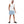 Laden Sie das Bild in den Galerie-Viewer, Mann in blauer Badeshorts von vorne