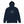 Laden Sie das Bild in den Galerie-Viewer, blaues Hoodie mit Uhraufduck von vorne