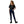 Laden Sie das Bild in den Galerie-Viewer, Frau mit Poppi& Streetwear T-Shirt in Schwarz