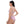 Laden Sie das Bild in den Galerie-Viewer, Frau im pinken Bikini mit Kunstdruck von schräg hinten