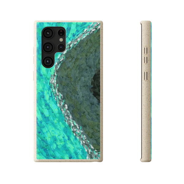 Smartphone-Hülle, biologisch abbaubar, Coral Green