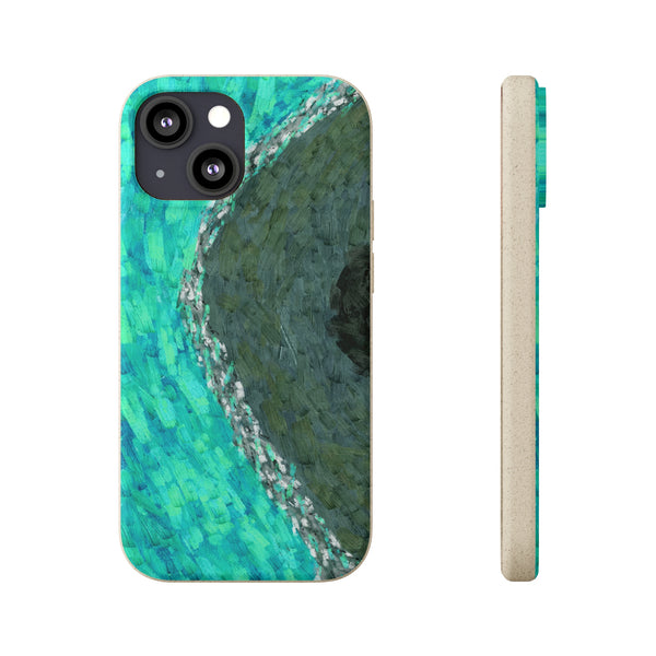 Smartphone-Hülle, biologisch abbaubar, Coral Green