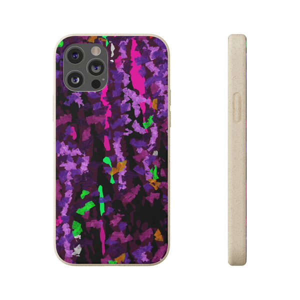 Biodegradable smartphone case, Abstract Purple