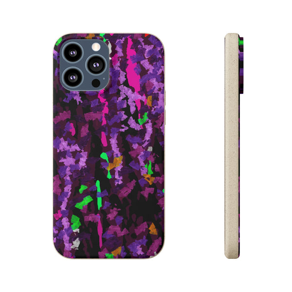 Biodegradable smartphone case, Abstract Purple