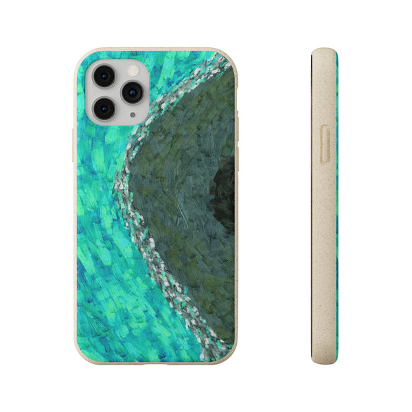 Smartphone-Hülle, biologisch abbaubar, Coral Green