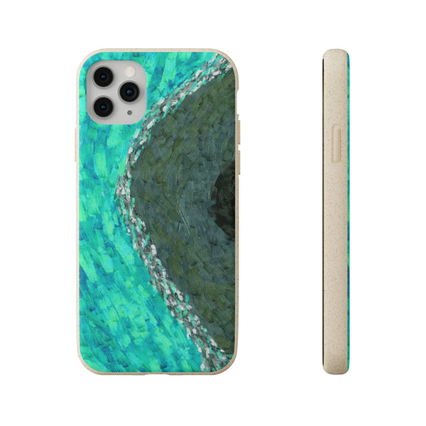 Smartphone-Hülle, biologisch abbaubar, Coral Green