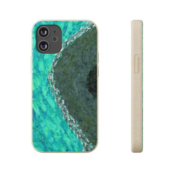 Smartphone-Hülle, biologisch abbaubar, Coral Green