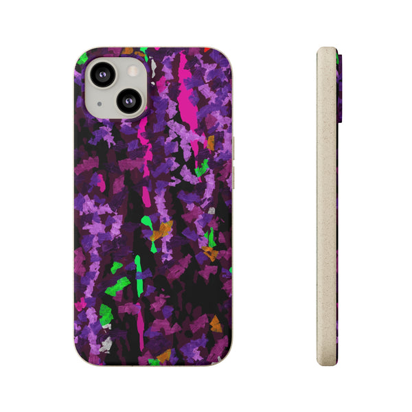 Biodegradable smartphone case, Abstract Purple