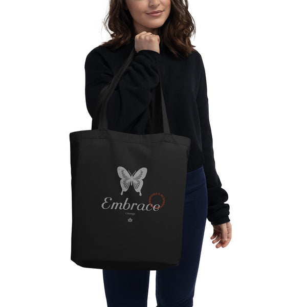 Kleine Stoff Tasche Cord Butterfly