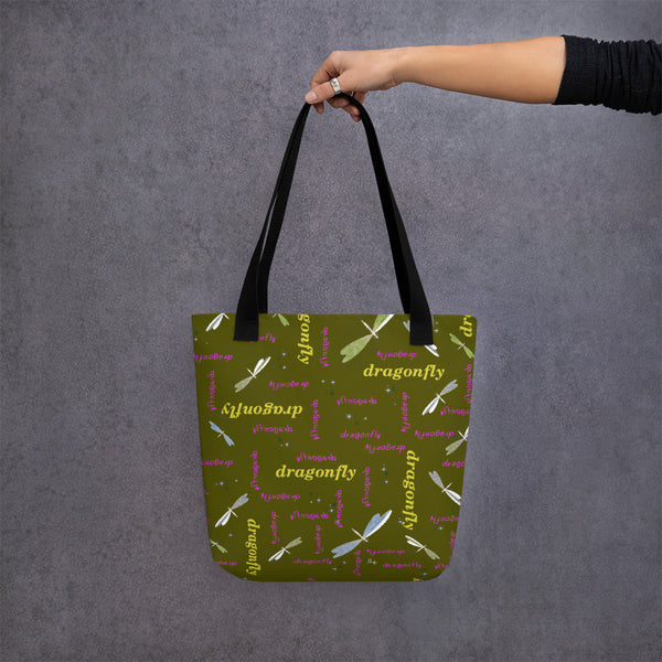 Canvas Tote Bag Collection Dragonfly