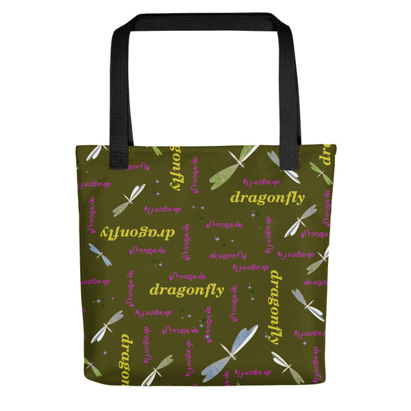 Canvas Tote Bag Collection Dragonfly