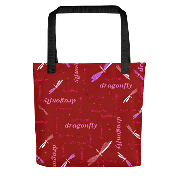 Canvas Tote Bag Collection Dragonfly